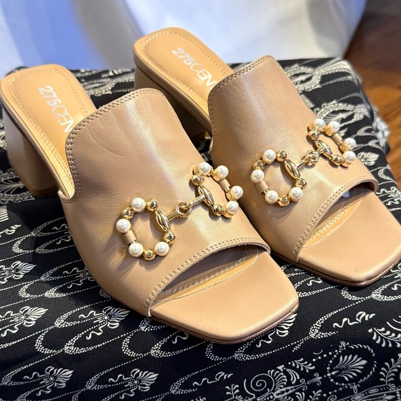 275 Central Messi  Beige Sandals size 37 - Picture 2 of 10